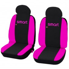 Coprisedili Smart 2 serie bicolore fucsia - Linea Donna